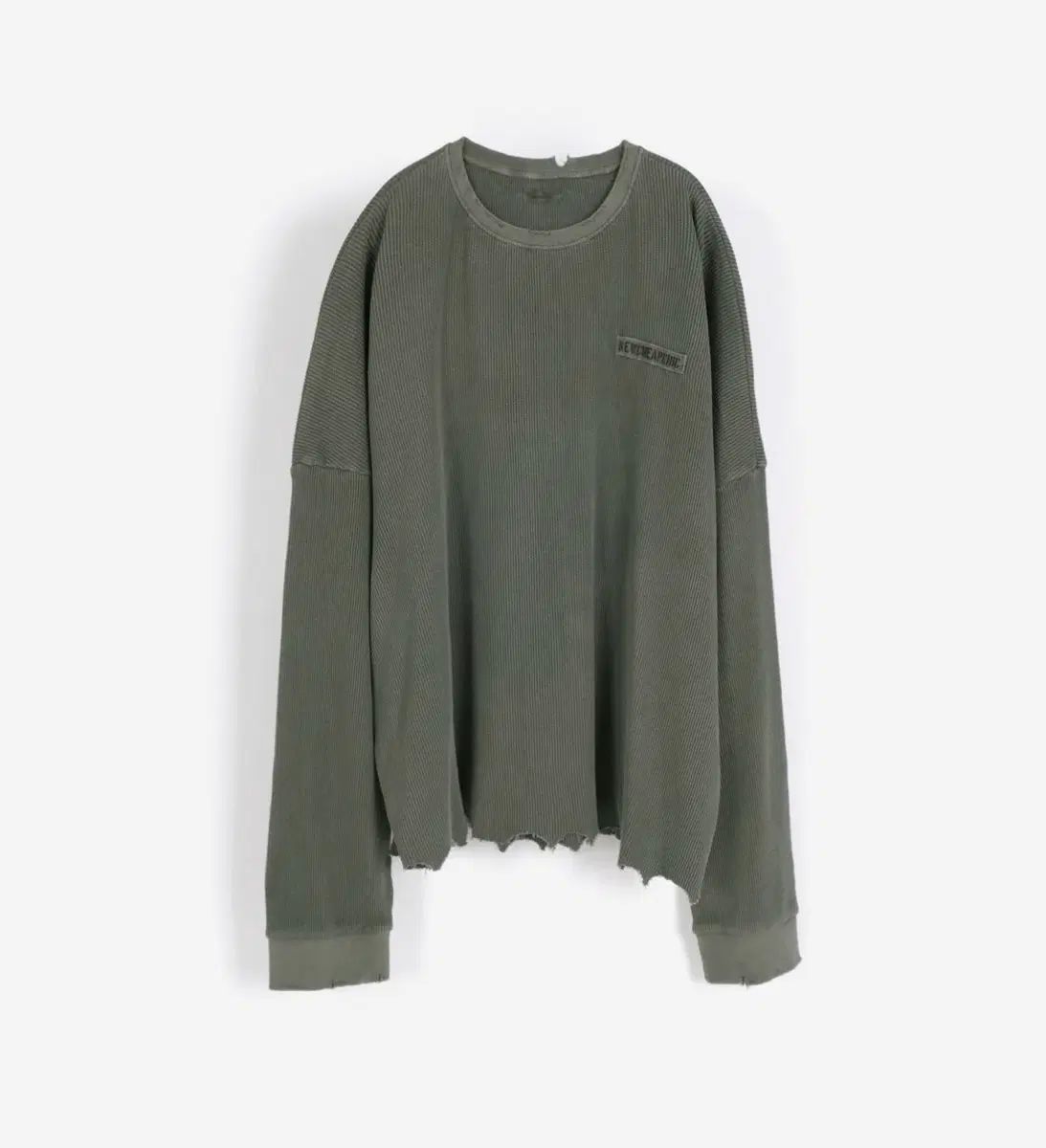 NEWCHEAPCHIC ダメージ ワッフル ロングスリーブ