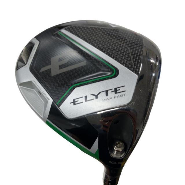 【中古】 キャロウェイ ELYTE MAX FAST 10.5° ドライバー DR LIN-Q GREEN 40 for CW(ELYTE DR) (フレックスS) メンズ 男性用 右利き 右用 Cランク ゴルフクラブ