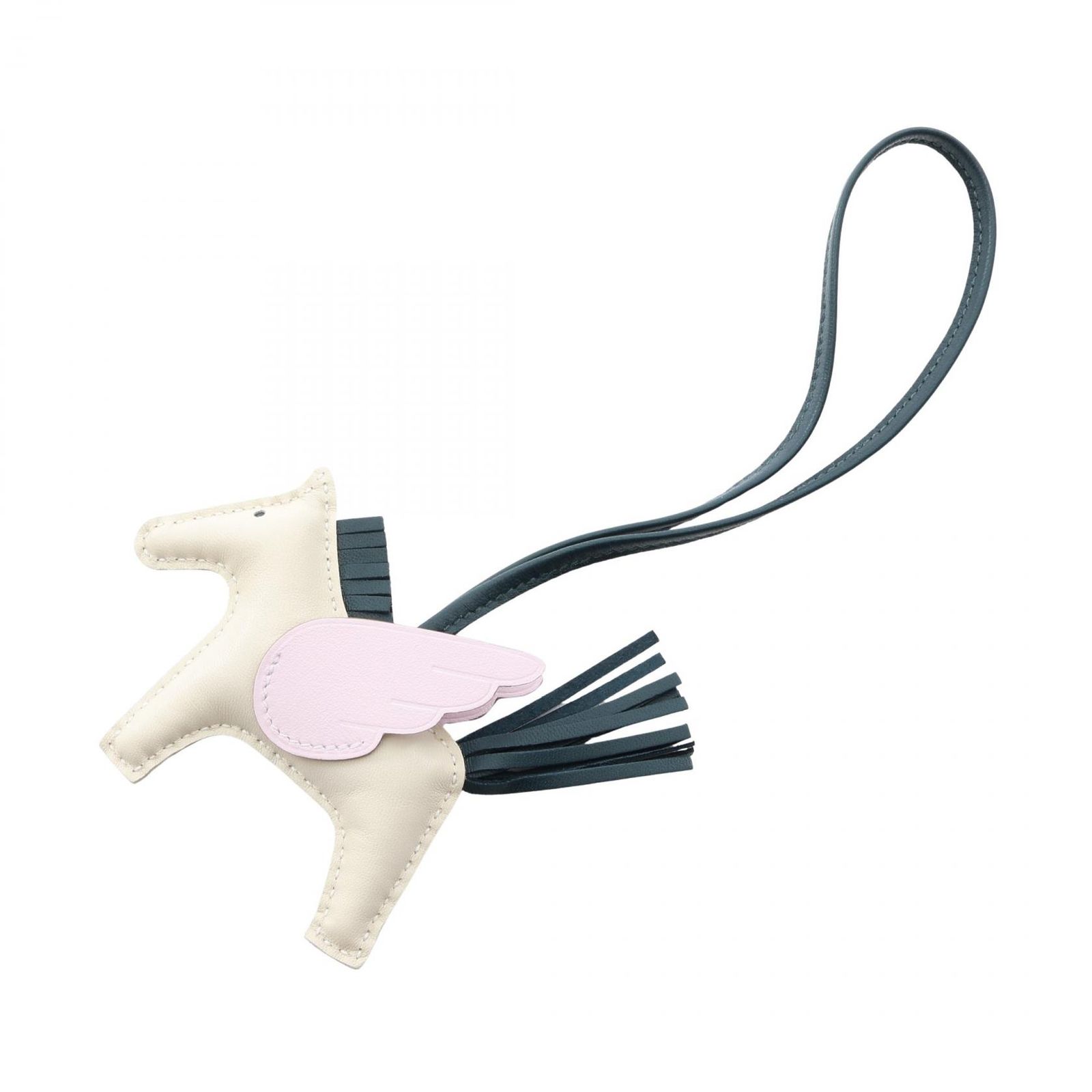 エルメス HERMES チャーム ロデオペガサスPM クレ ヴェールシプレス モーヴペール クレ/ヴェールシプレス/モーヴペ レザー ロデオペガサスPM クレ/ヴェールシプレス/モーヴペール