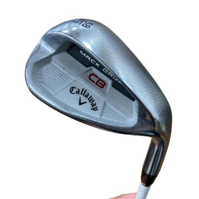 【中古】 キャロウェイ MACK DADDY CB クロムメッキ 58°/12° ウェッジ WG NS PRO ZELOS 7 (フレックスS) メンズ 男性用 右利き 右用 Cランク ゴルフクラブ