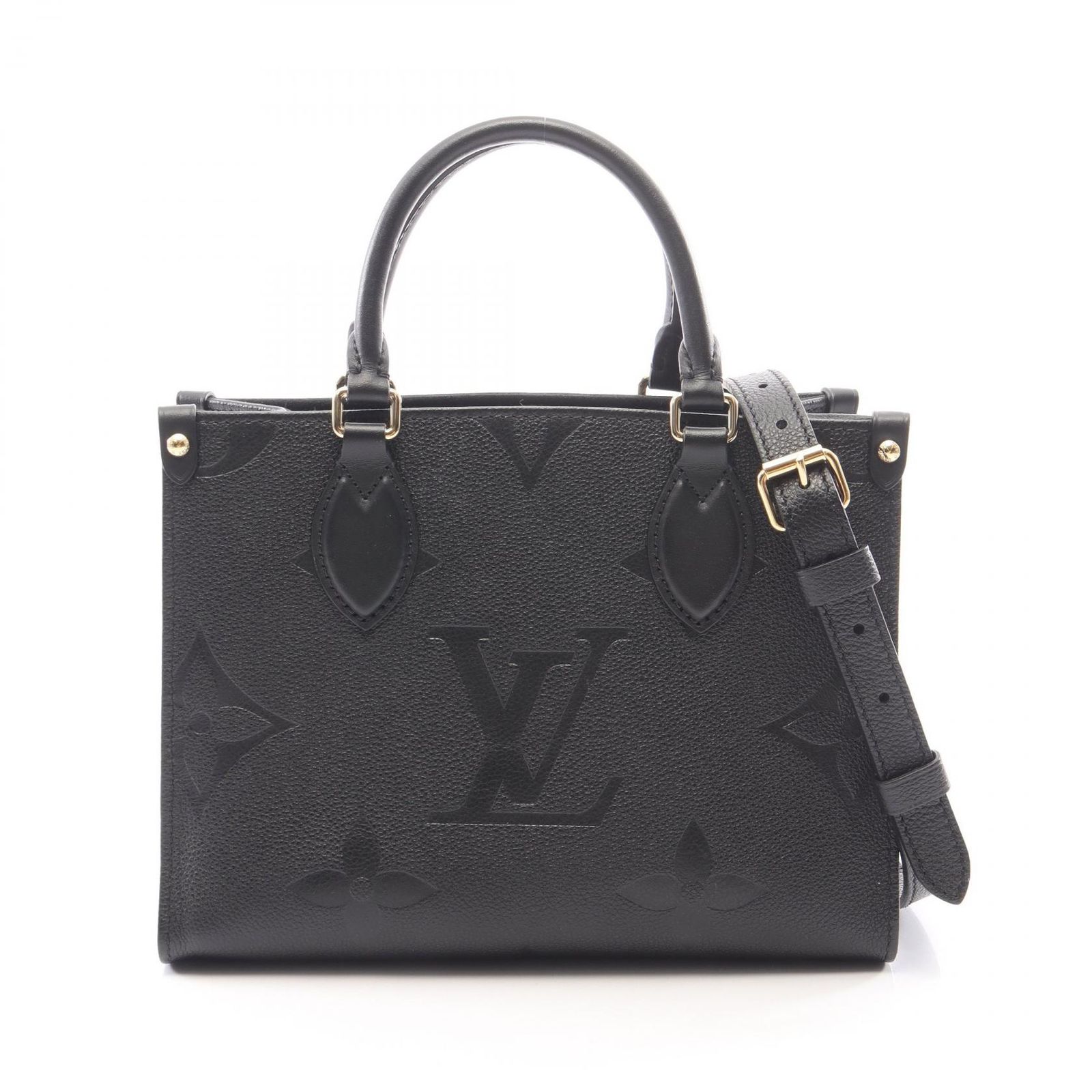 ルイ・ヴィトン LOUIS VUITTON ハンドバッグ オンザゴーPM 2WAY M45653 ノワール レザー オンザゴーPM レディース Used A 215,900円