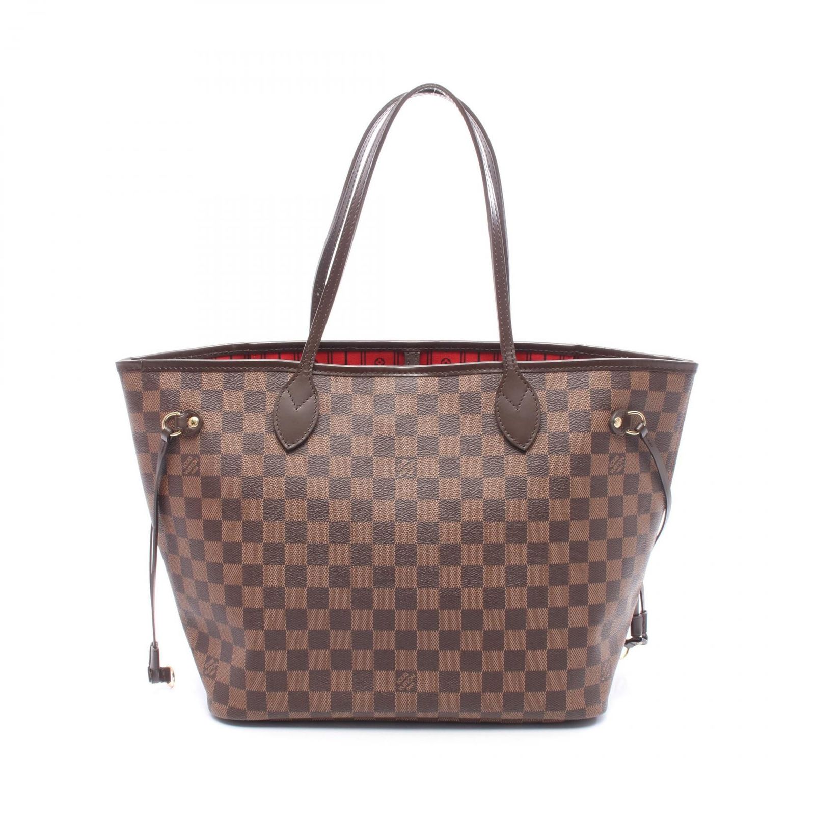 ルイ・ヴィトン LOUIS VUITTON トートバッグ ネヴァーフルMM N51105 PVCコーティングキャンバス レザー ネヴァーフルMM レディース Used Aトートバッグ