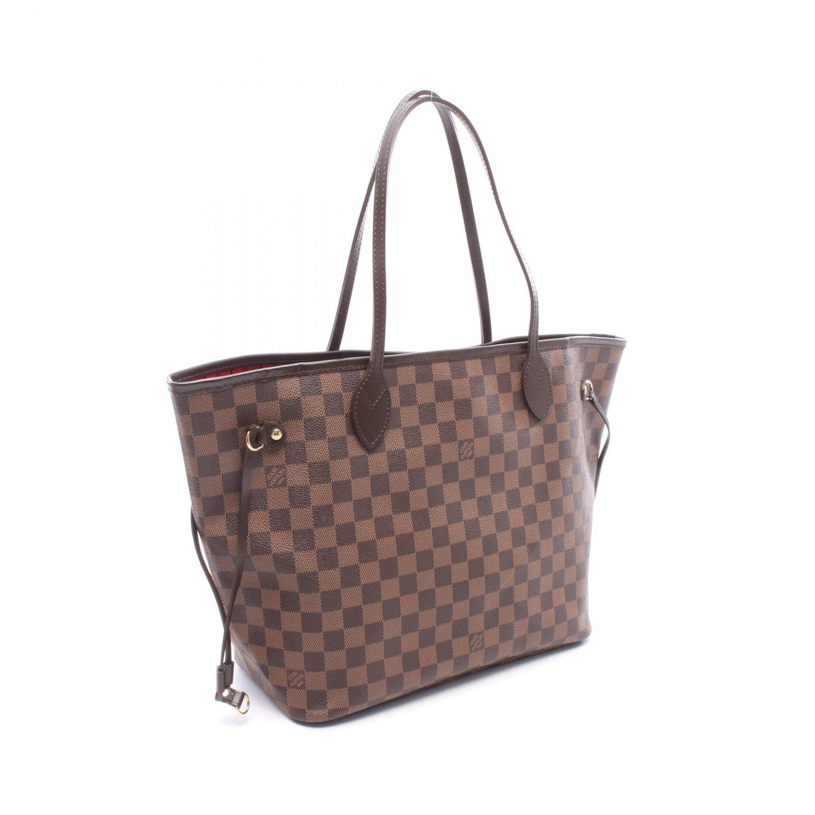 ルイ・ヴィトン LOUIS VUITTON トートバッグ ネヴァーフルMM N51105 PVCコーティングキャンバス レザー ネヴァーフルMM レディース Used A