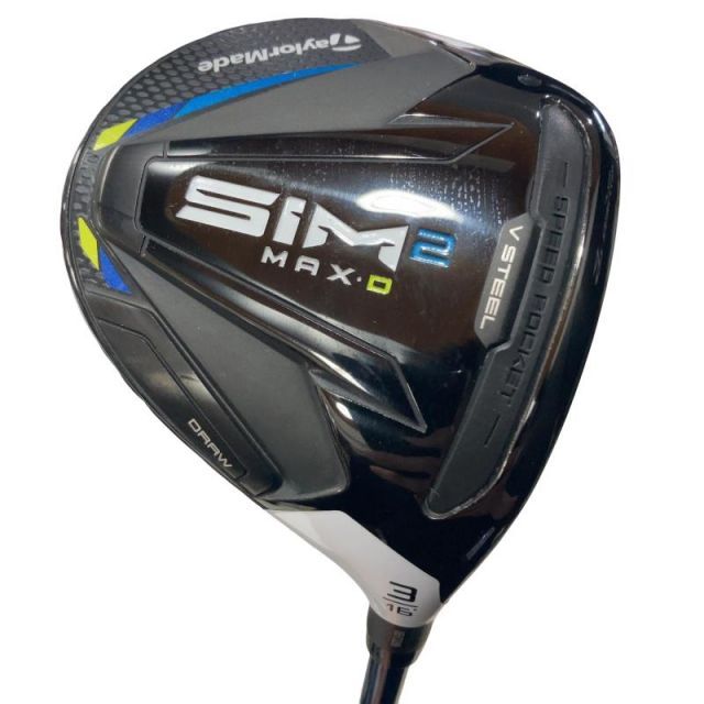 【中古】 テーラーメイド SIM2 MAX-D 3W フェアウェイウッド FW TENSEI BLUE TM50(SIM2 FW) (フレックスSR) メンズ 男性用 右利き 右用 Bランク ゴルフクラブ