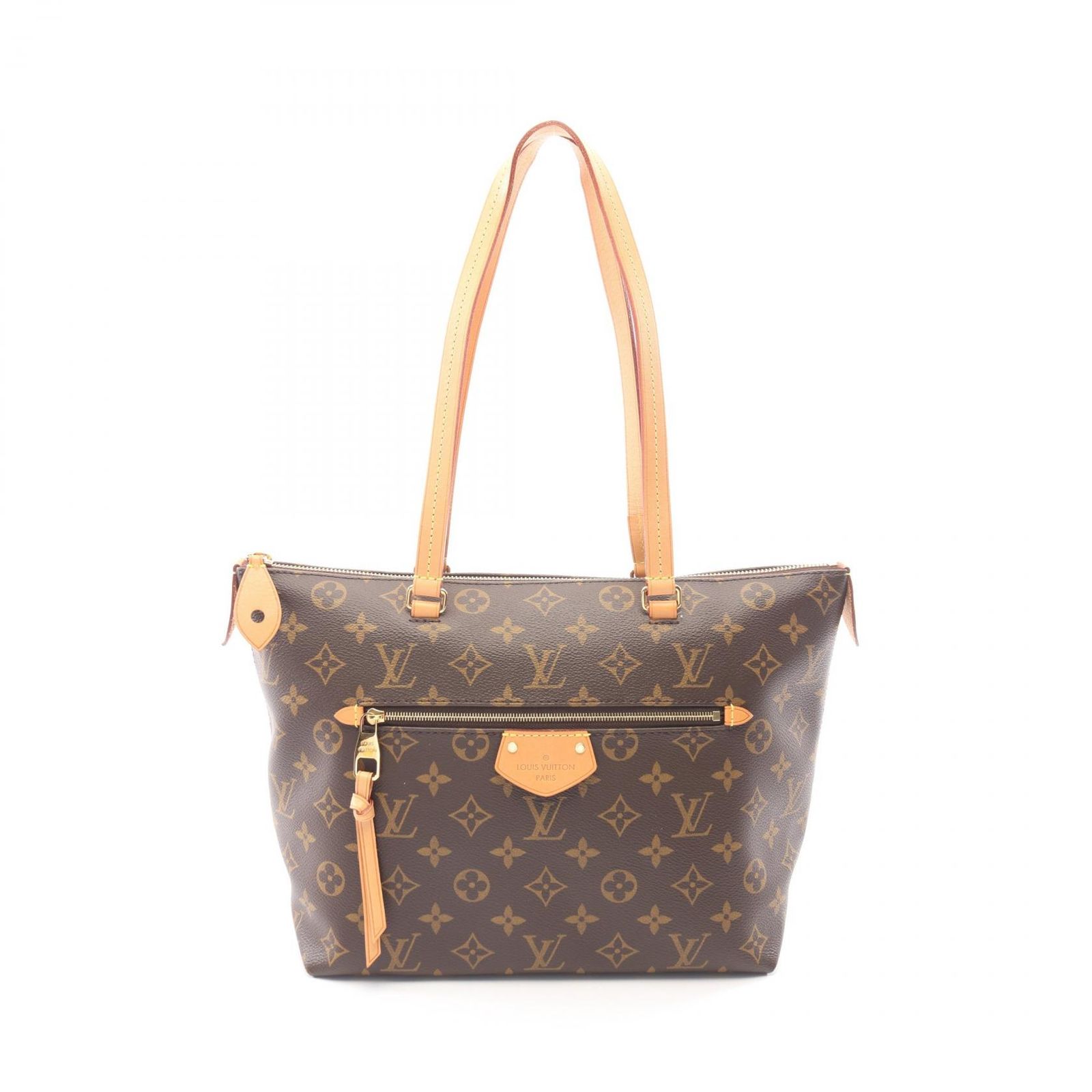 ルイ・ヴィトン LOUIS VUITTON トートバッグ イエナPM モノグラム M42268 PVCコーティングキャンバス レザー イエナPM レディース Used A