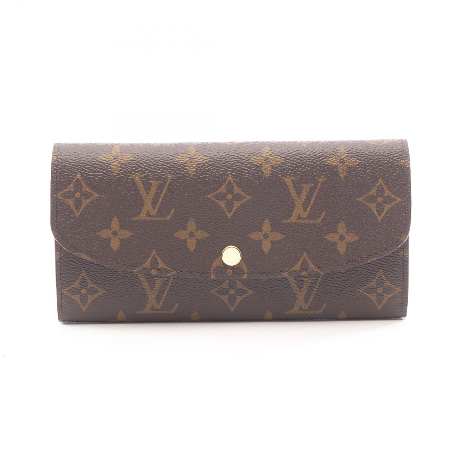 ルイ・ヴィトン LOUIS VUITTON 二つ折り長財布 ポルトフォイユ エミリー モノグラム ローズバレリーヌ M61289 ローズバレリーヌ レザー ポルトフォイユ・エミリー