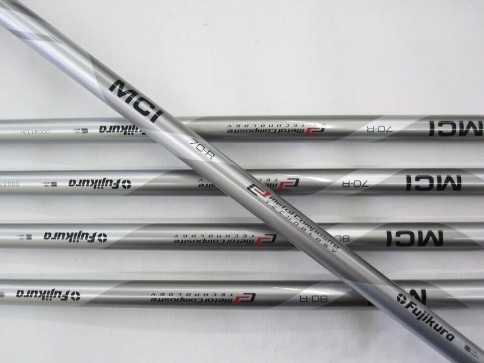 エポン　AF-505　(6I、7I、8I) MCI 70 (9、P) MCI 80　Rフレックス　アイアンセット　中古　ゴルフドゥ！緑店【最短即日発送】