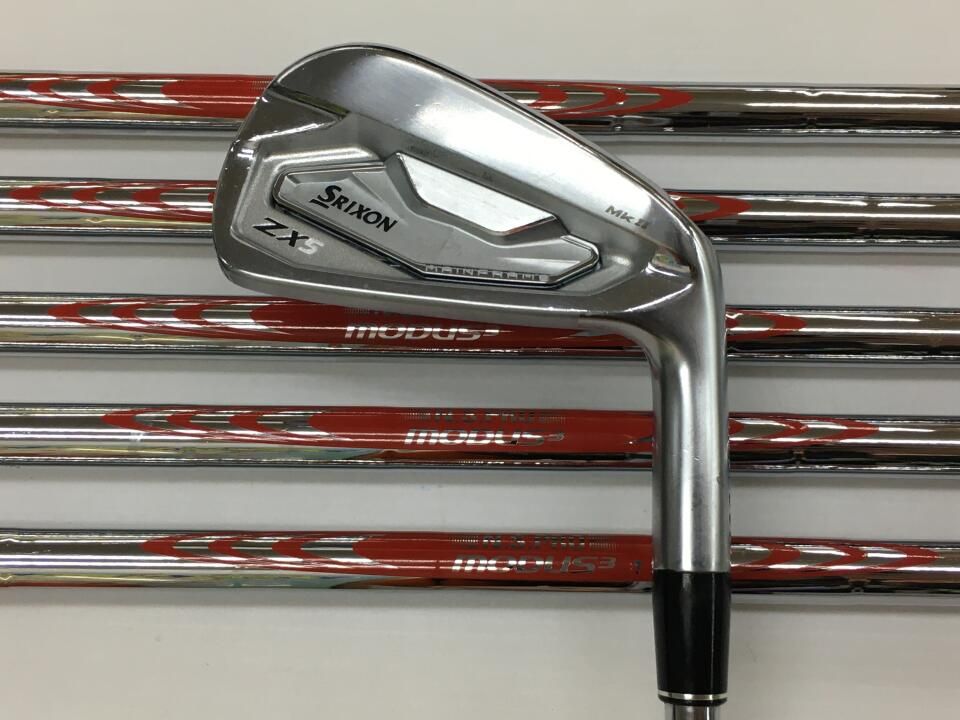 ダンロップ　SRIXON ZX5 Mk2　NSプロ MODUS 3 TOUR 105 DST　Sフレックス　アイアンセット　中古【最短即日発送】