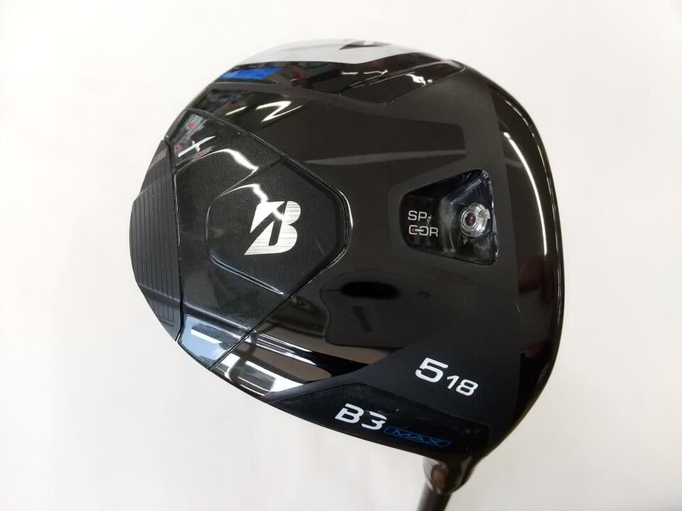 ブリヂストン　B3MAX　18度　VANQUISH BS40 for MAX　Sフレックス　フェアウェイウッド　中古　ゴルフドゥ！山口防府店【最短即日発送】
