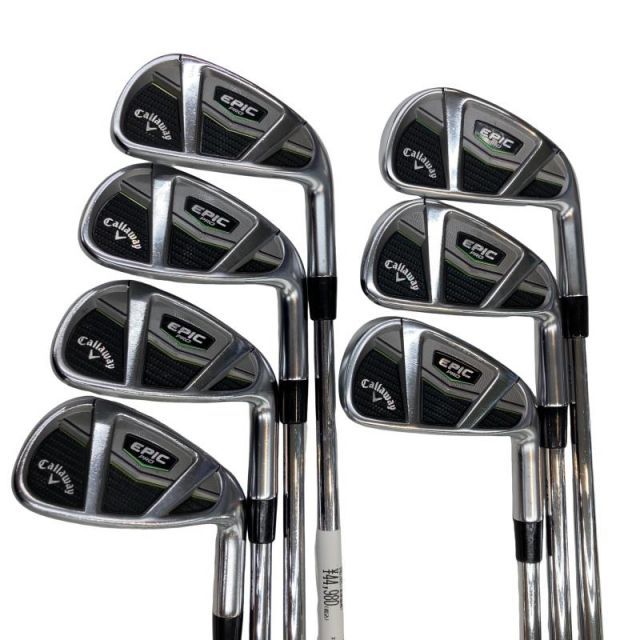 【中古】 キャロウェイ EPIC PRO 7S アイアンセット IR NS PRO MODUS3 TOUR120 (フレックスS) メンズ 男性用 右利き 右用 Cランク ゴルフクラブ