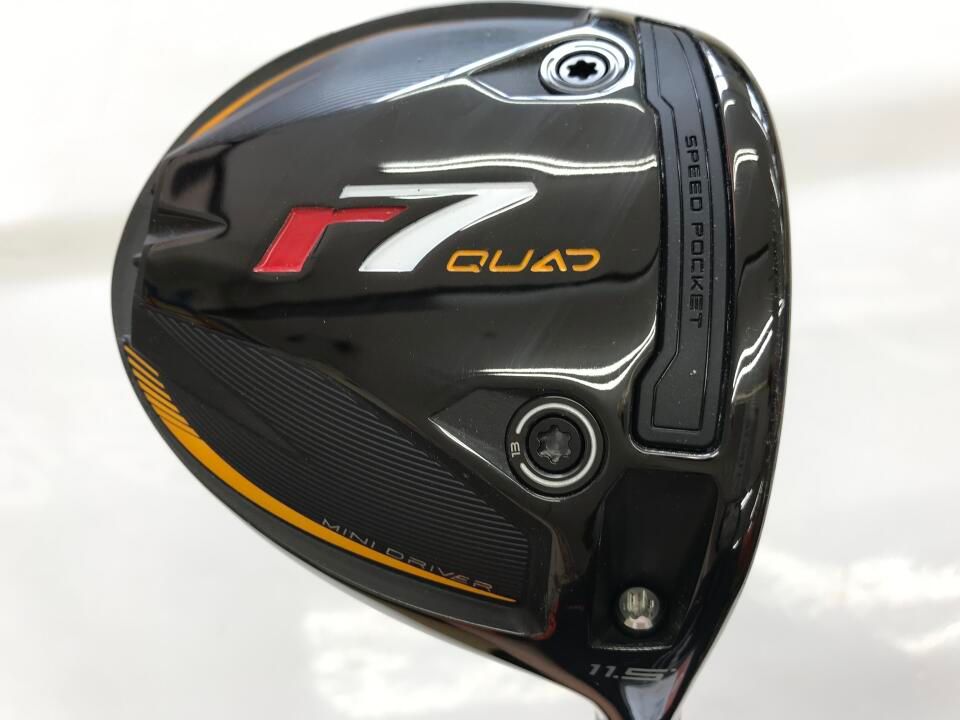 テーラーメイド　r7 QUAD MINI DRIVER　11.5度　Diamana SILVER TM55(r7 QUAD)　Sフレックス　ドライバー　中古　ゴルフドゥ！柏店【最短即日発送】