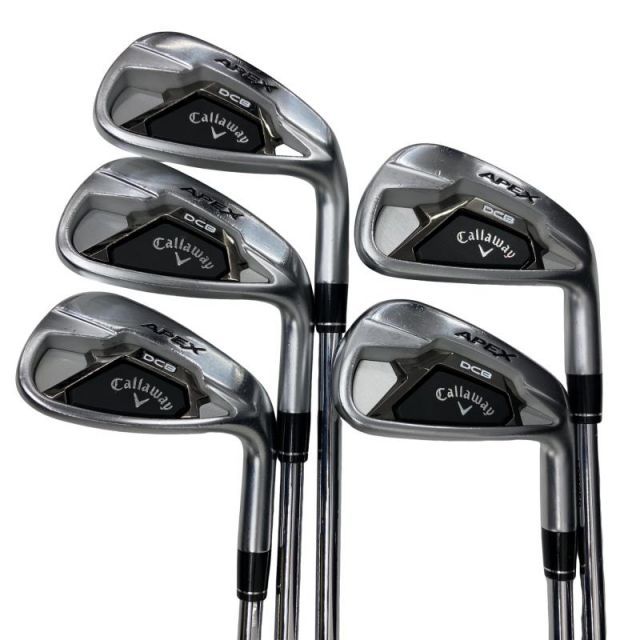 【中古】 キャロウェイ APEX DCB(2021) 6S アイアンセット IR NS PRO ZELOS 7 (フレックスS) メンズ 男性用 右利き 右用 Cランク ゴルフクラブ