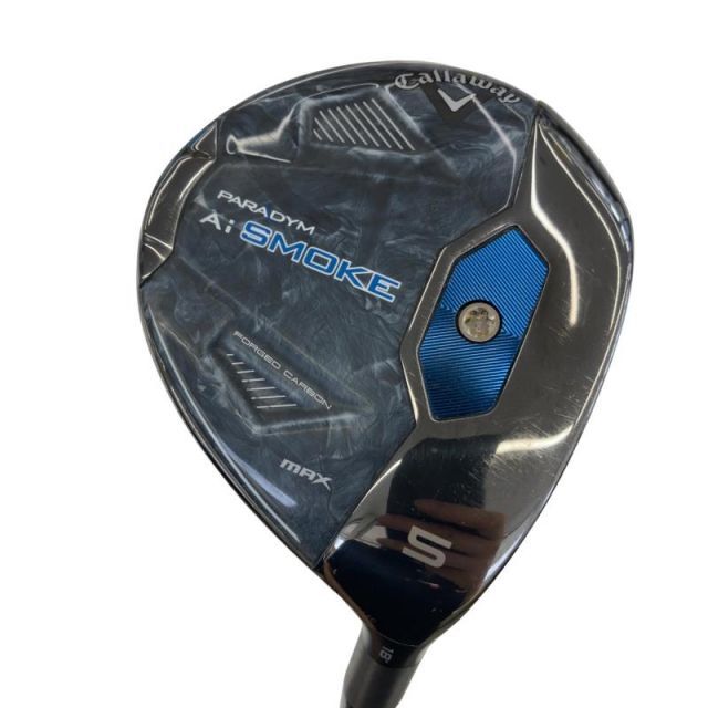 【中古】 キャロウェイ PARADYM Ai SMOKE MAX 5W フェアウェイウッド FW 純正特注シャフト (フレックスS) メンズ 男性用 右利き 右用 Bランク ゴルフクラブ