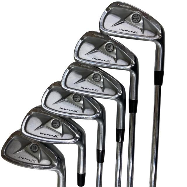 【中古】 ヤマハ inpres X V FORGED(2010) 6S アイアンセット IR NS PRO 950GH (フレックスS) メンズ 男性用 右利き 右用 Cランク ゴルフクラブ