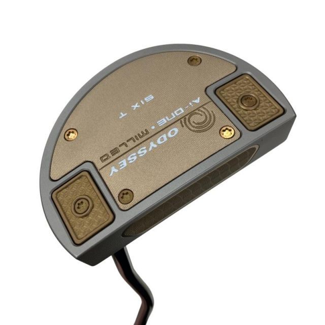 【中古】 オデッセイ Ai-ONE・MILLED SIX T シルバー 34インチ パター PT STROKE LAB 90 スチール (フレックスその他) メンズ 男性用 右利き 右用 Aランク ゴルフクラブ