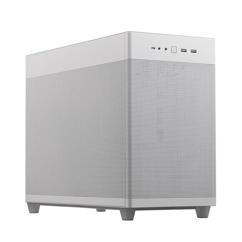 【新品】 ASUS AP201 PRIME CASE MESH WHITE EDITION メッシュパネル ミドルタワー micro atx PCケース 白 国内正規代理店品 0