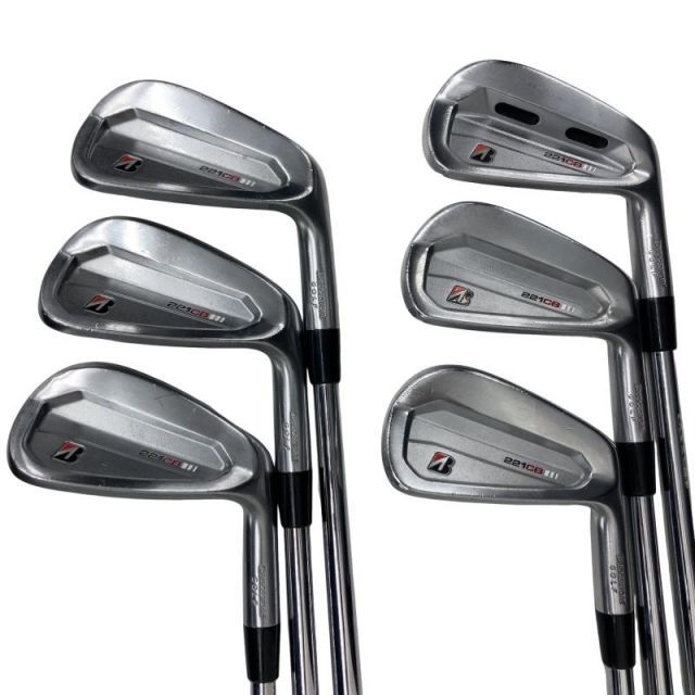 【中古】 ブリヂストン BRIDGESTONE 221CB 6S アイアンセット IR NS PRO MODUS3 TOUR120 (フレックスS) メンズ 男性用 右利き 右用 Cランク ゴルフクラブ