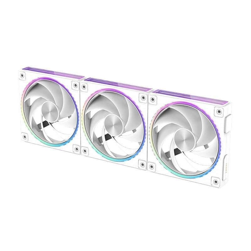 【新品】 ZALMAN ZM-DF120 A3 WHITE PCケースファン 3個セット FN2740 0