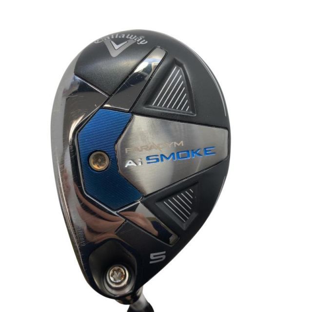 【中古】 キャロウェイ PARADYM Ai SMOKE U5 レフティ ユーティリティ UT TENSEI 50 for CW(Ai SMOKE UT) (フレックスSR) メンズ 男性用 左利き レフティ 左用 Cランク ゴルフクラブ