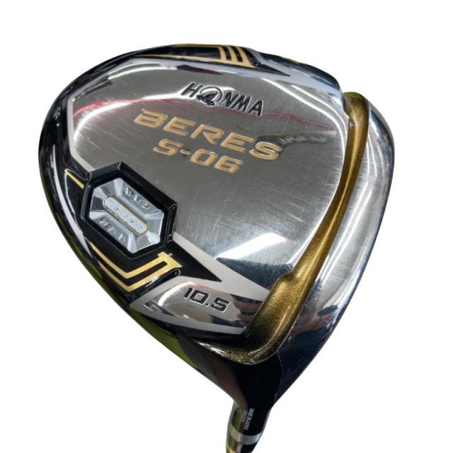 【中古】 本間ゴルフ BERES S-06 10.5° ドライバー DR 2S ARMRQX 47(ドライバー) (フレックスSR) メンズ 男性用 右利き 右用 Cランク ゴルフクラブ