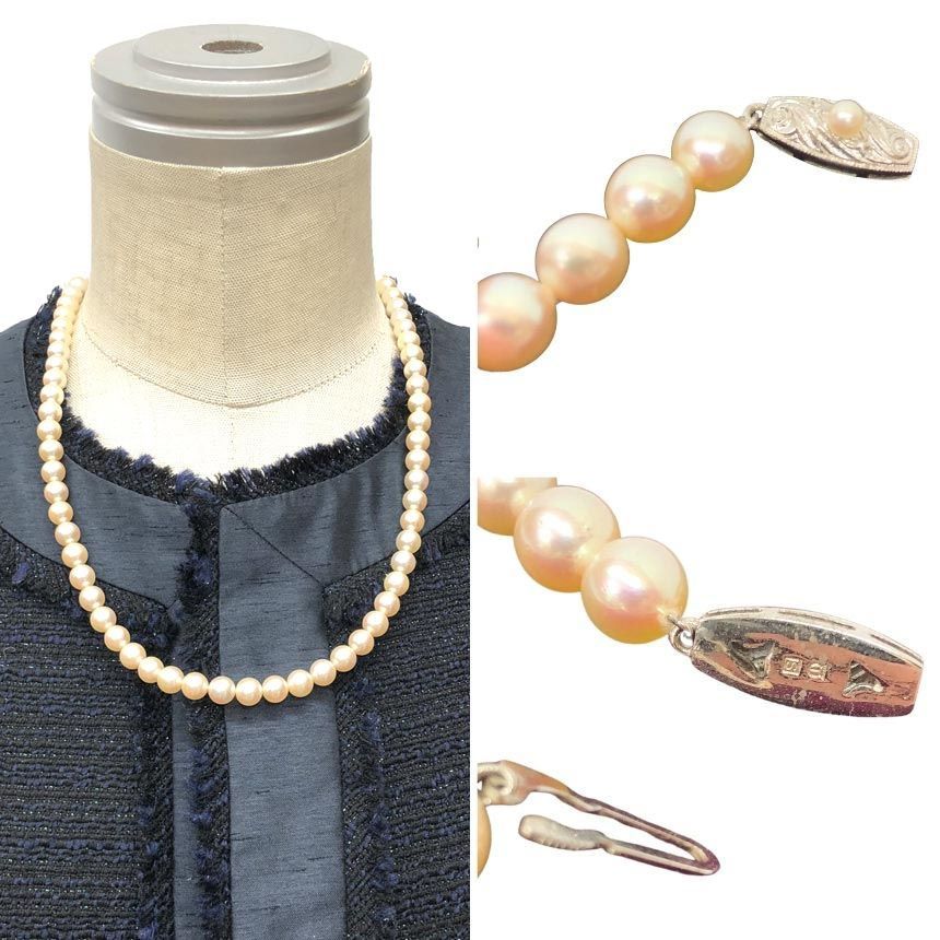TASAKI 田崎 タサキ パールネックレス 7～7.2mm玉 一連 あこや真珠
