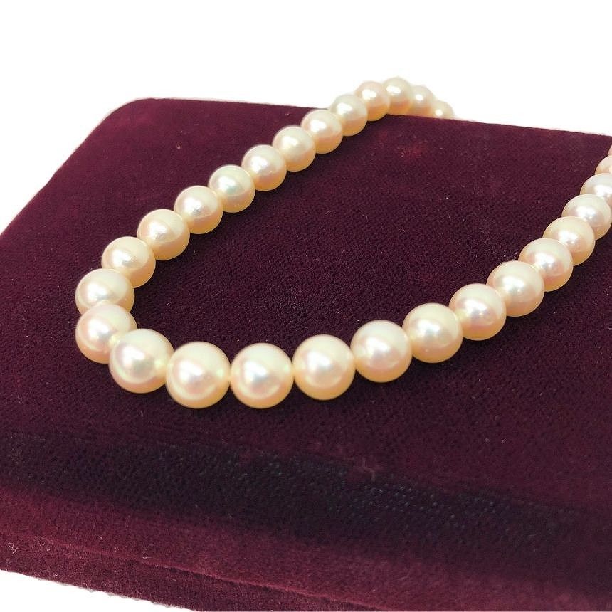 TASAKI 田崎 タサキ パールネックレス 7～7.2mm玉 一連 あこや真珠