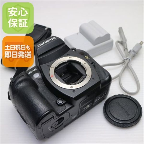 超美品 E-5 ブラック ボディ 即日発送 OLYMPUS デジタル一眼 本体 土日祝発送OK