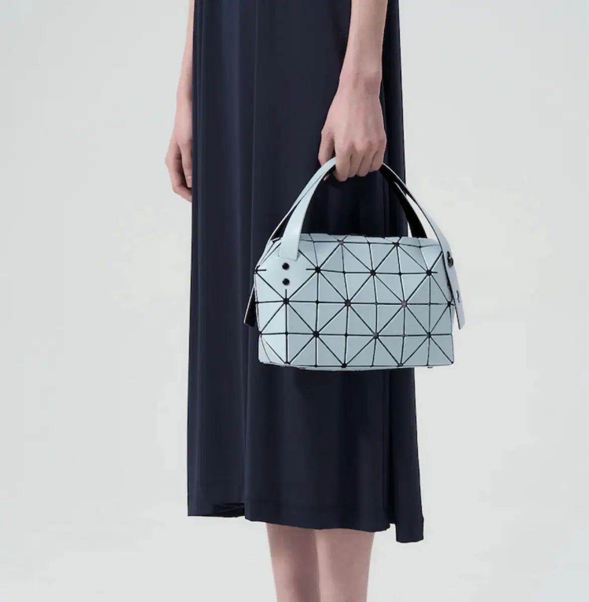 BAO BAO ISSEY MIYAKE バオバオイッセイミヤケ ボストンバッグ スカイブルー ミント色 未使用新品