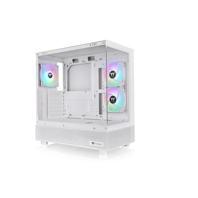 【新品】 【限定】Thermaltake View 270 Plus TG ARGB Snow 120mm ARGBファン 3基搭載 ピラーレス ミドルタワー ATX PCケース CA-1Y7-00M6WN-01 CS9160 11,879円