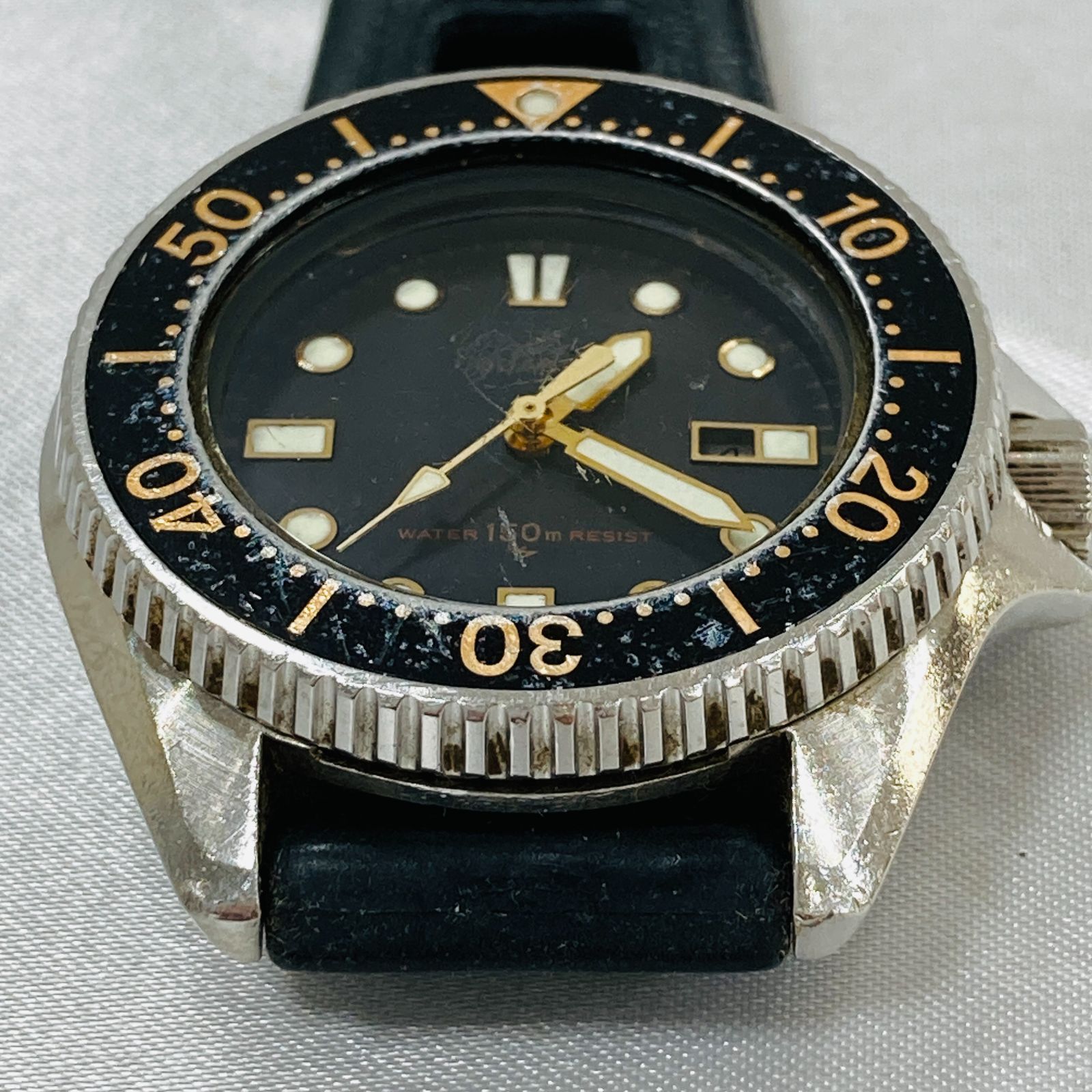 メンズ A【動作未確認】SEIKO セイコー 2625-0010 クォーツ ダイバーズ 