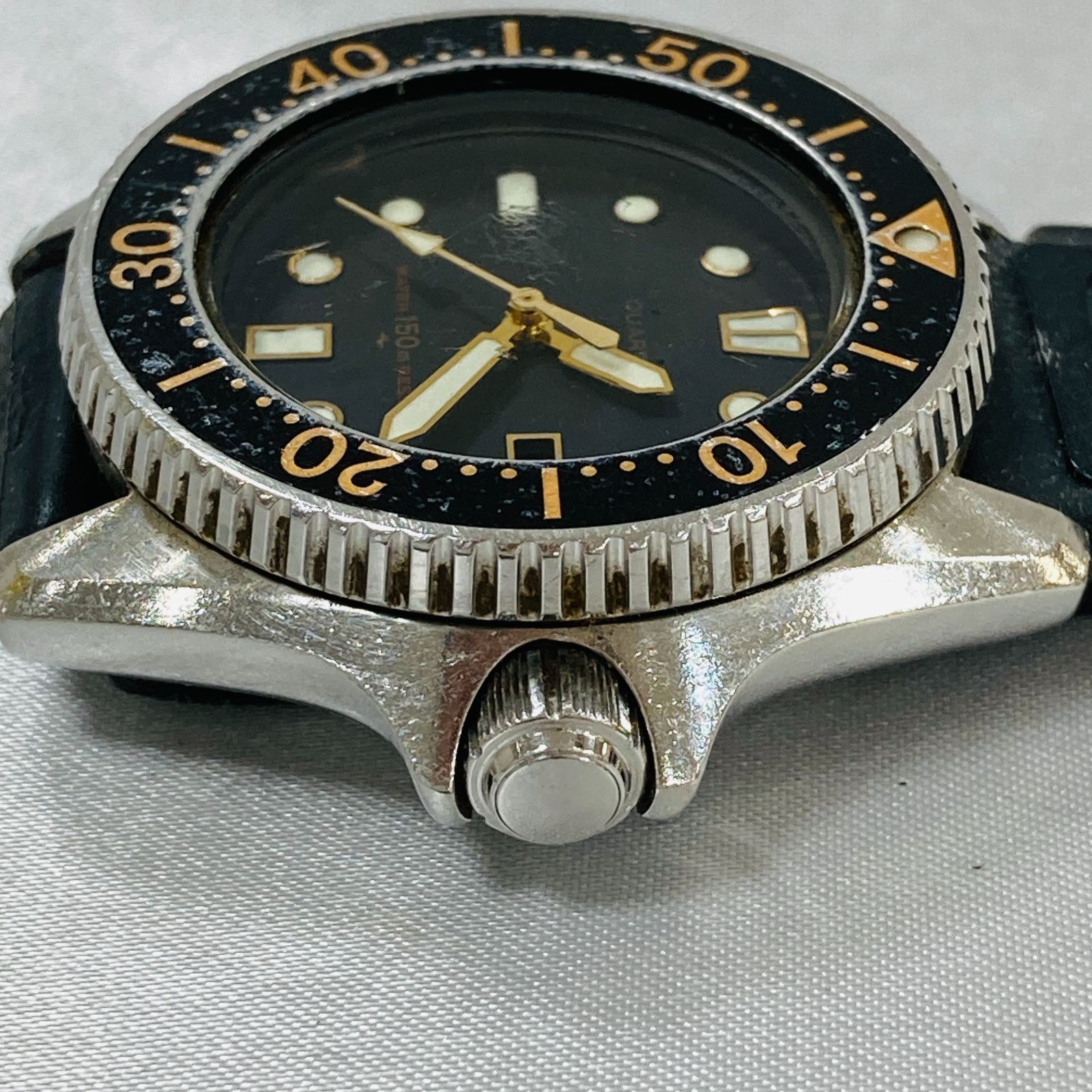 A【動作未確認】SEIKO セイコー 2625-0010 クォーツ ダイバーズ 