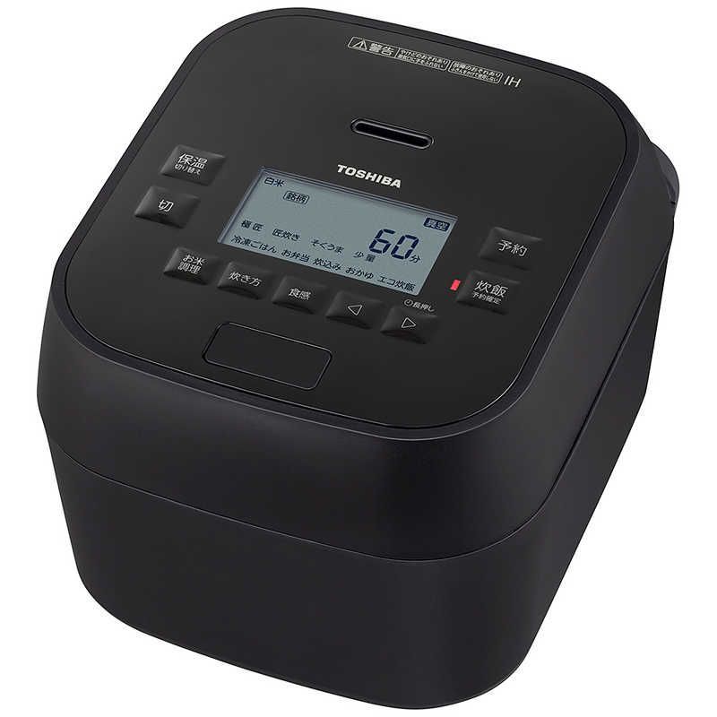【新品未使用】【未開梱】東芝　TOSHIB　炊飯器 5.5合 炎匠炊き 真空圧力IHジャー 銅かまど丸釜 グランブラック RC-10HGX-K