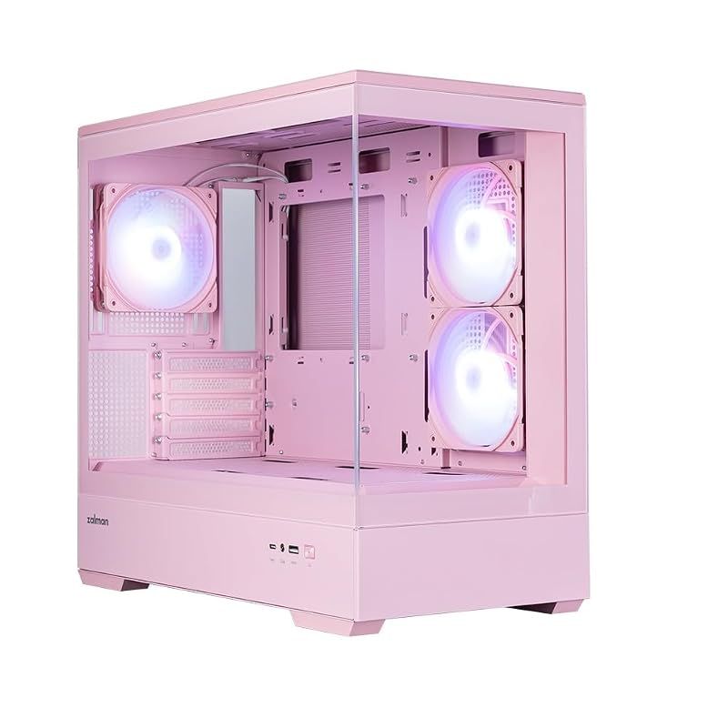 【新品】 ZALMAN P30 PINK V2 ミニタワー型PCケース CS9475