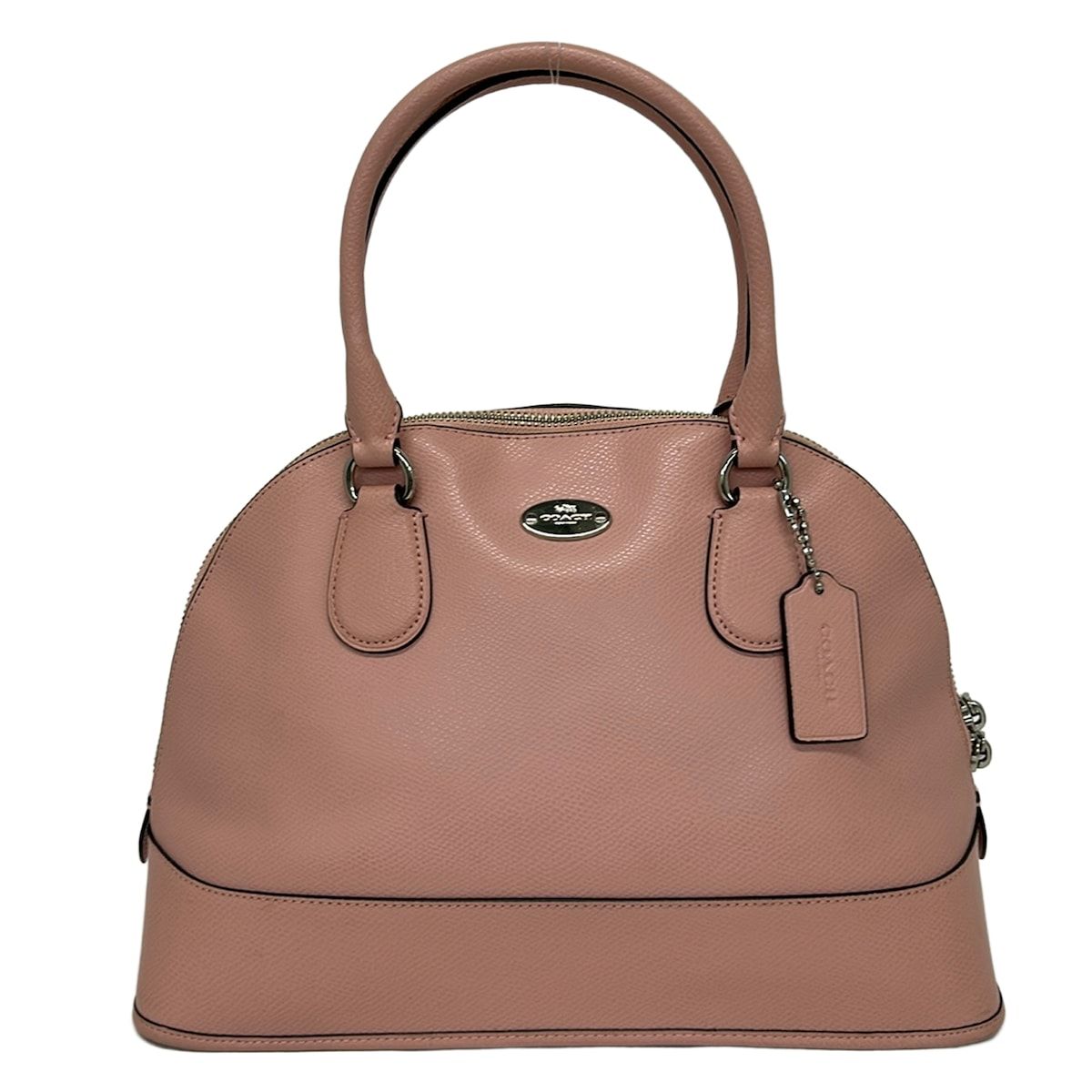 COACH(コーチ) ハンドバッグ ラグジュアリー コーラ ドームド サッチェル F33909 ライトピンク レザー