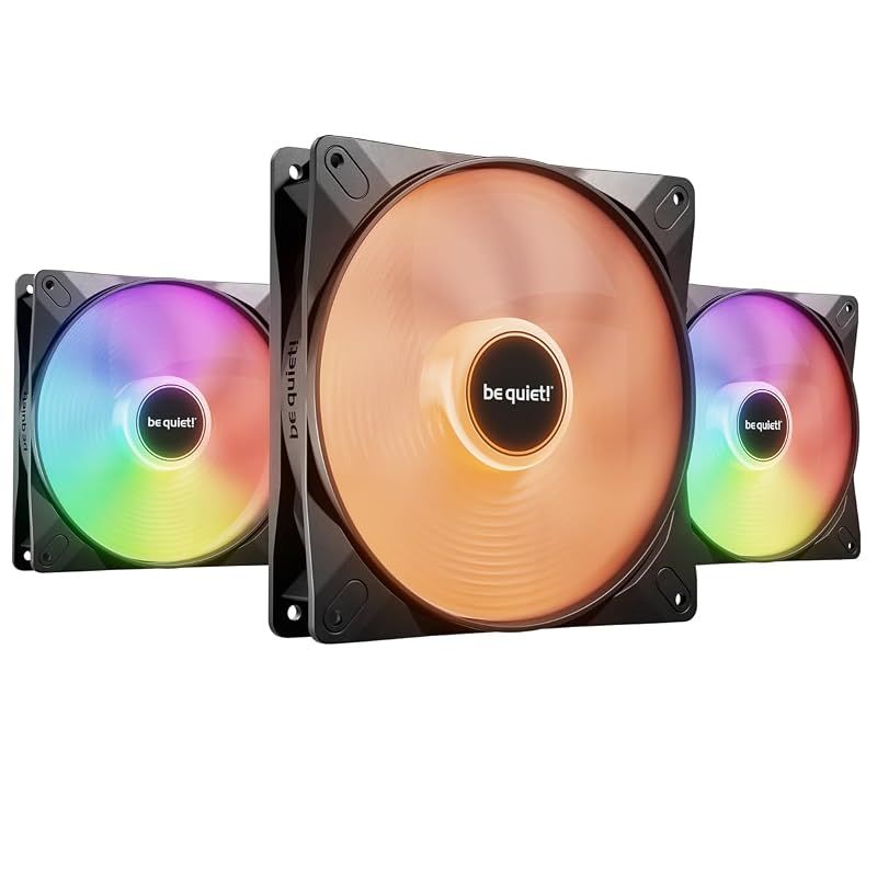 【新品】 be quiet! ケースファン LIGHT WINGS LX 140mm PWM High Speed 3個パック 1800rpm ブラック 0 8,724円