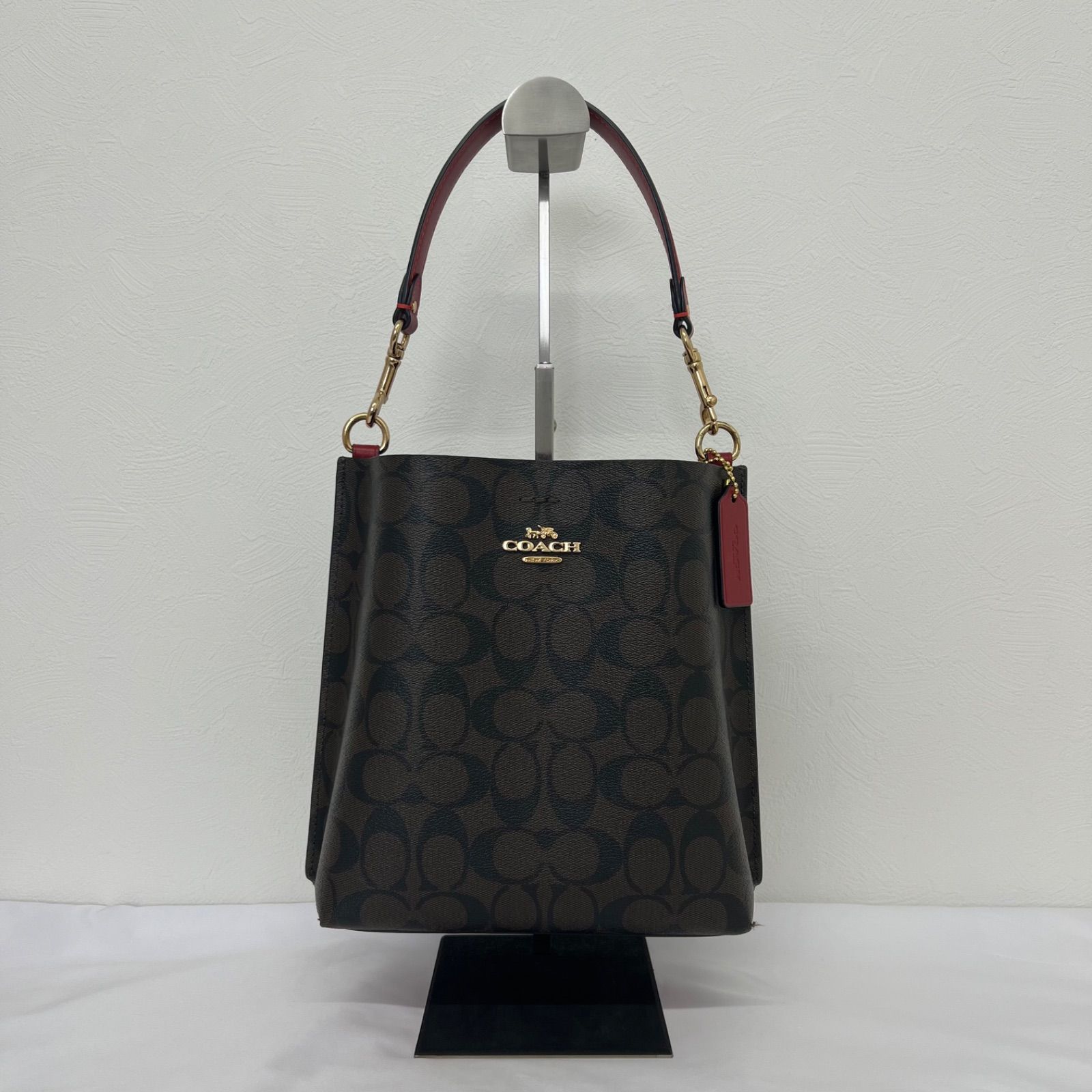 COACH コーチ 2312 スモールタウンバケット シグネチャー 2WAYバッグ