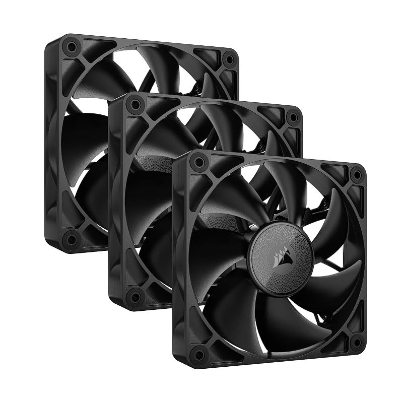 【新品】 【限定】CORSAIR iCUE LINK RX120 スターターキット 120mm PWM PCケースファン トリプルパック（iCUE LINKシステムハブ付属） ブラック CO-9051010-WW 0 7,515円