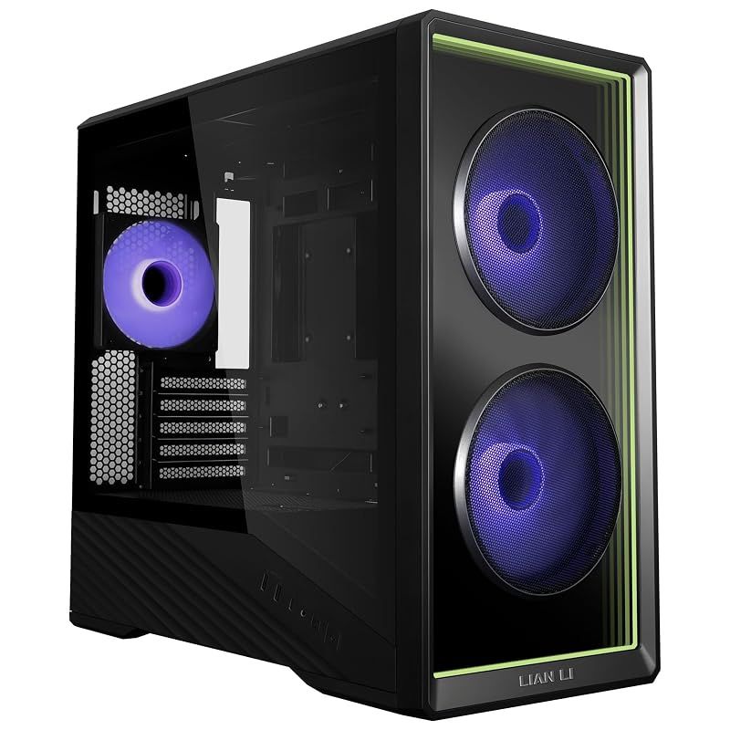 【新品】 LIANLI ミニタワーPCケース Vector V150 INF インフィニティミラー バックコネクトm-ATX/m-ATX/Mini-ITX規格マザーボード対応 ARGBファン3標準搭載 V150INFX 日本正規代理店品