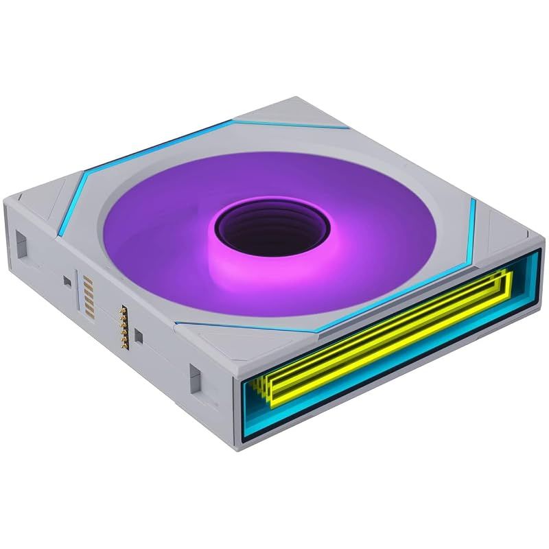【新品】 LIANLI ケースファン リバースモデル UNI FAN RS SL-INF FLEX 120 WT Single Pack インフィニティミラー搭載 デイジーチェーン接続 12RSLIN1F1W 日本正規代理店品 0