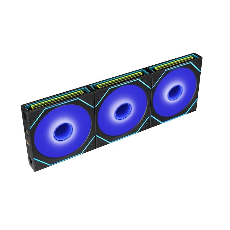【新品】 LIANLI ケースファン リバースモデル UNI FAN RS SL-INF FLEX 120 BK Triple Pack インフィニティミラー搭載 デイジーチェーン接続 12RSLIN1F3B 日本正規代理店品 0 18,942円