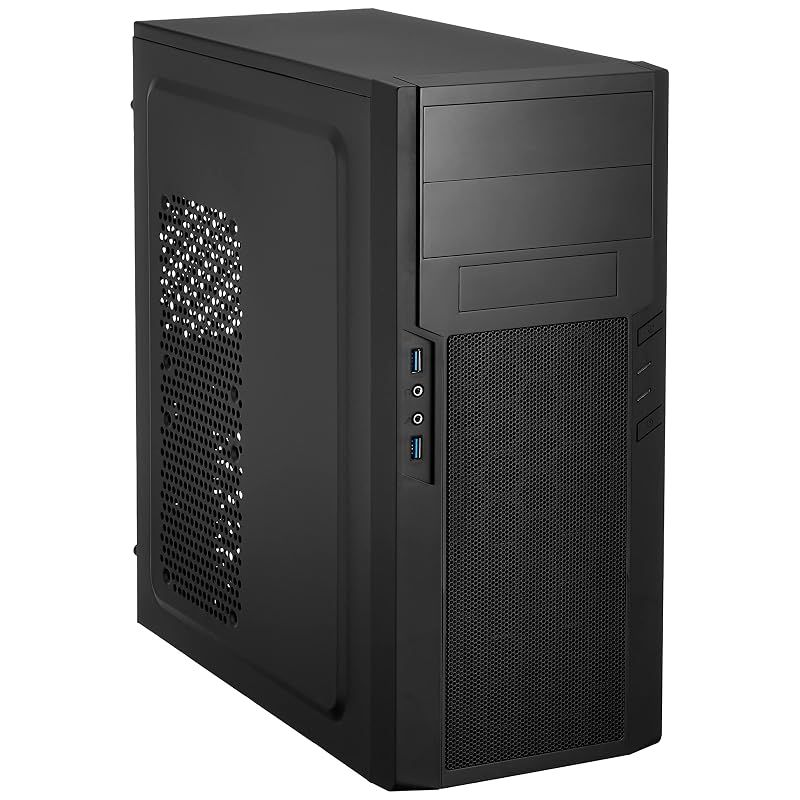 【新品】 Silver Stone SilverStone Precisionシリーズ コンパクトATXケース ブラック SST-PS13B 6,730円