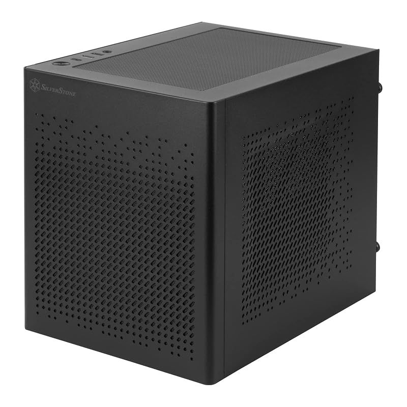 【新品】 Silver Stone Sugoシリーズ Mini-ITXケース ブラック SST-SG16B