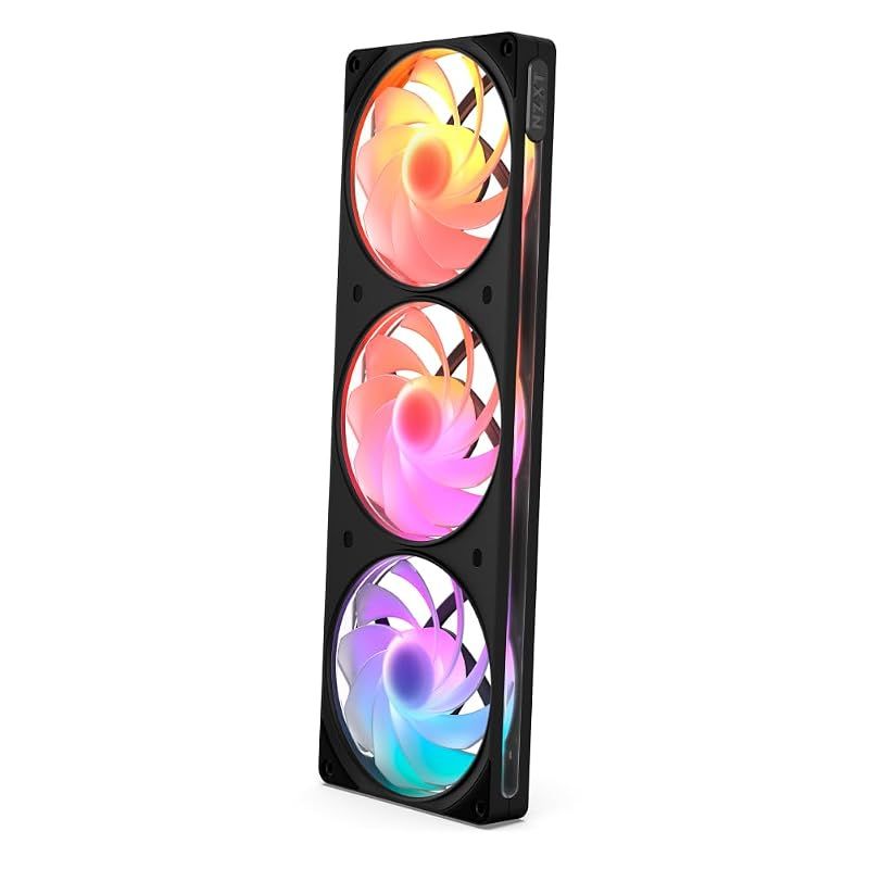 【新品】 NZXT F360 RGB Reverse Black シングルフレーム PCケースファン RF-R236R-BF FN2791 0