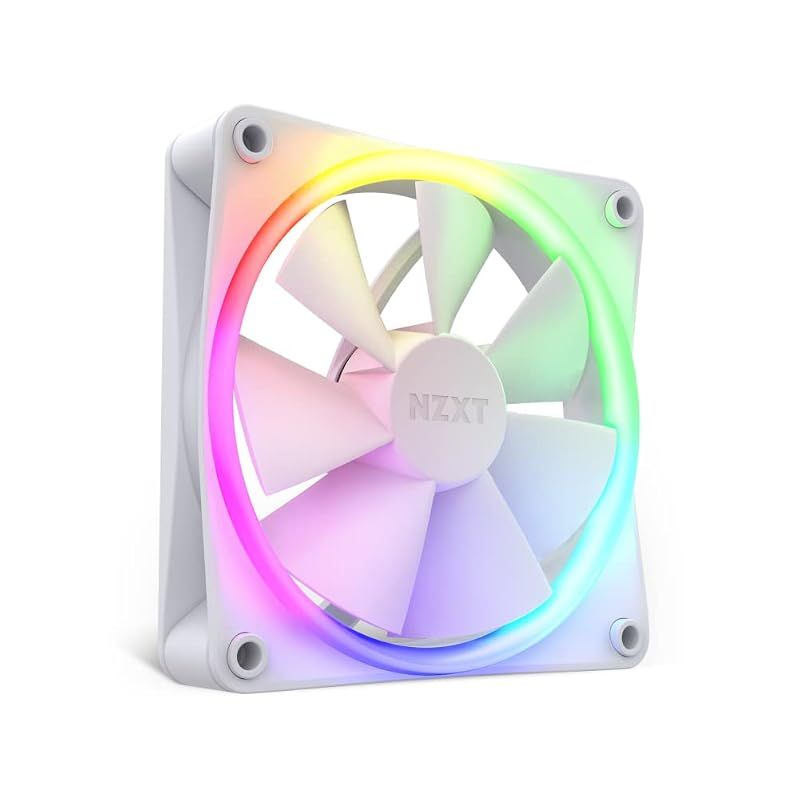 【新品】 NZXT F120RGB 120mm x3 & RGBコントローラ付属 ホワイト PCケースファン RF-R12TF-W1 FN1764 1