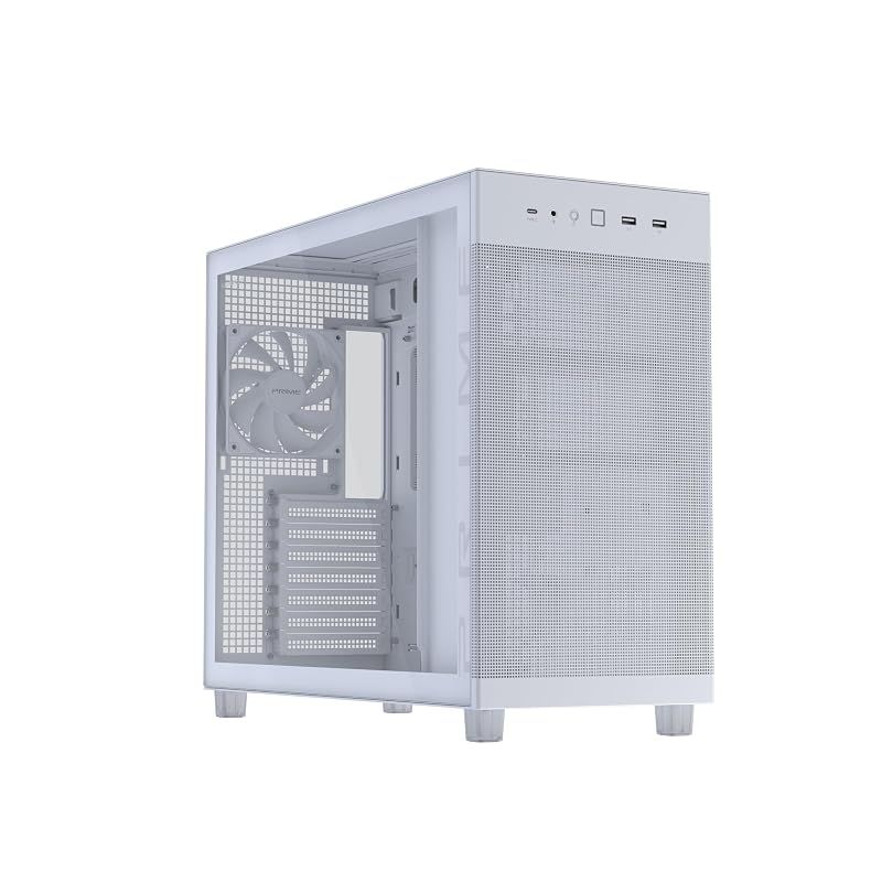 【新品】 ASUS Prime AP303 ATX PCケース最大360mmグラフィックカード ATX 電源ユニット対応 強化ガラスパネル PRIME AP303 TG WHITE 白 国内正規代理店品