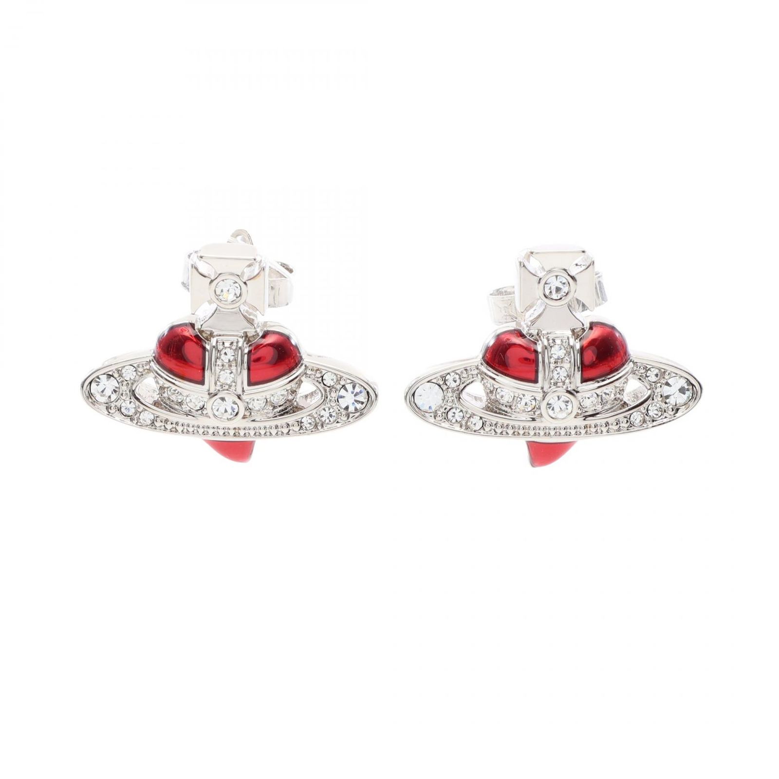 ヴィヴィアンウエストウッド Vivienne Westwood ピアス NEW DIAMANTE HEART EARRINGS 6201033K02P383 その他 ピアス レディース 新品