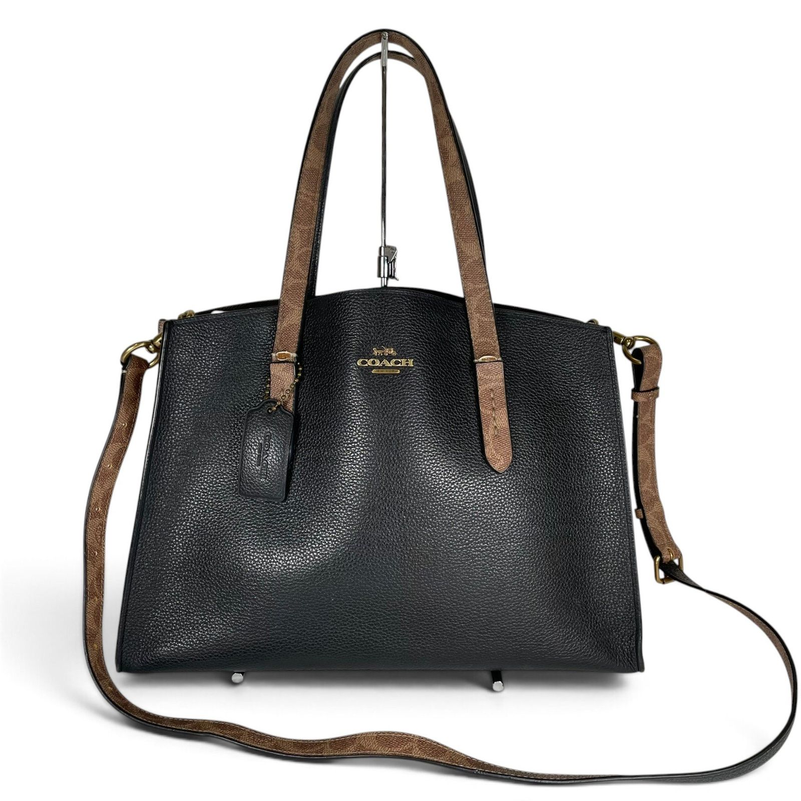 COACH コーチ 2WAY ショルダーバッグ トートバッグ ブティックライン チャーリー キャリーオール E1947 76073