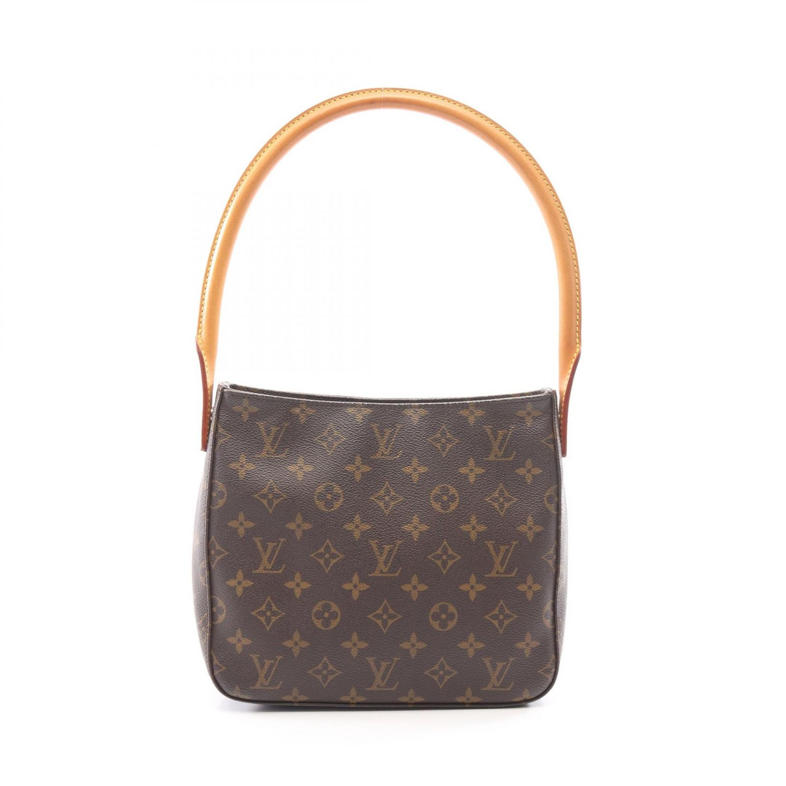 ルイ・ヴィトン LOUIS VUITTON ショルダーバッグ ルーピングMM モノグラム M51146 PVCコーティングキャンバス レザー ルーピングMM レディース Used B