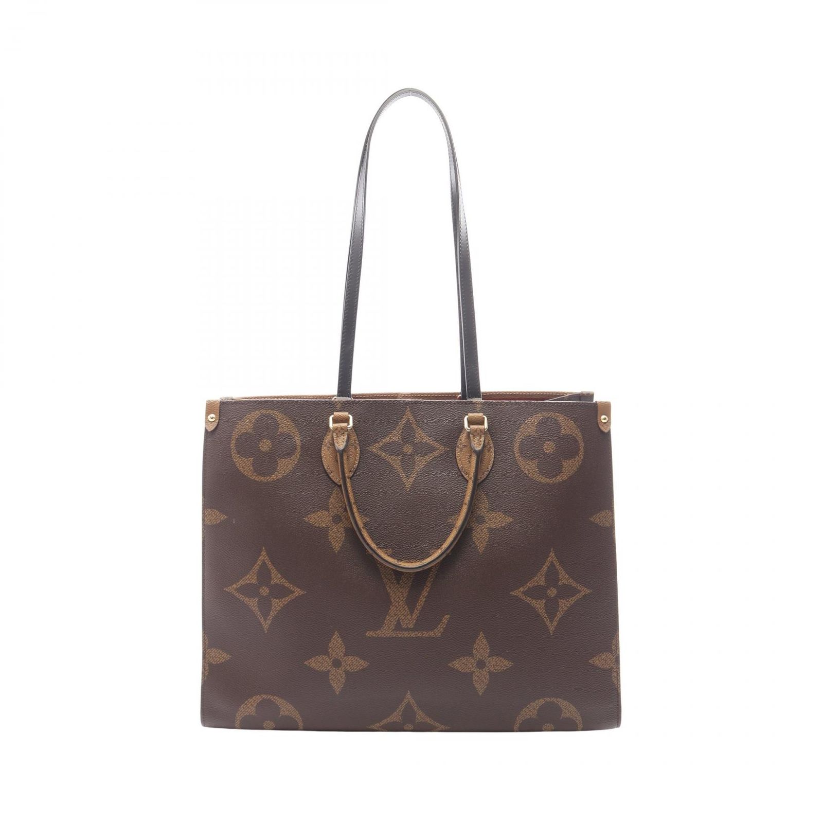 ルイ・ヴィトン LOUIS VUITTON ショルダーバッグ オンザゴーGM M45320 PVCコーティングキャンバス レザー オンザゴーGM レディース Used A