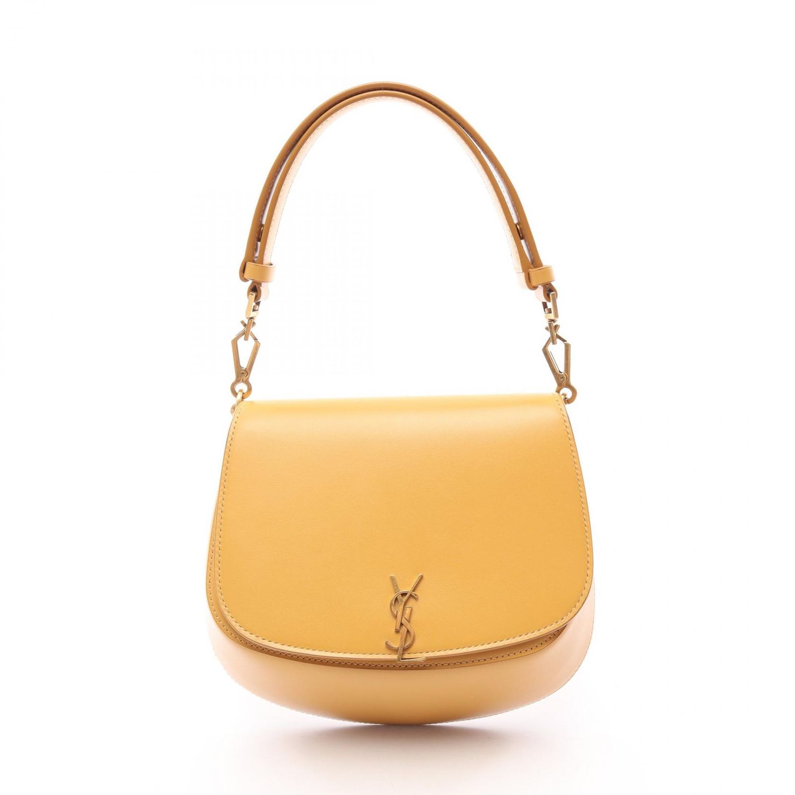 サンローランパリ SAINT LAURENT PARIS ハンドバッグ ヴォルテール ミニ 800846 キャメル レザー ヴォルテール ミニ レディース Used A 100,400円